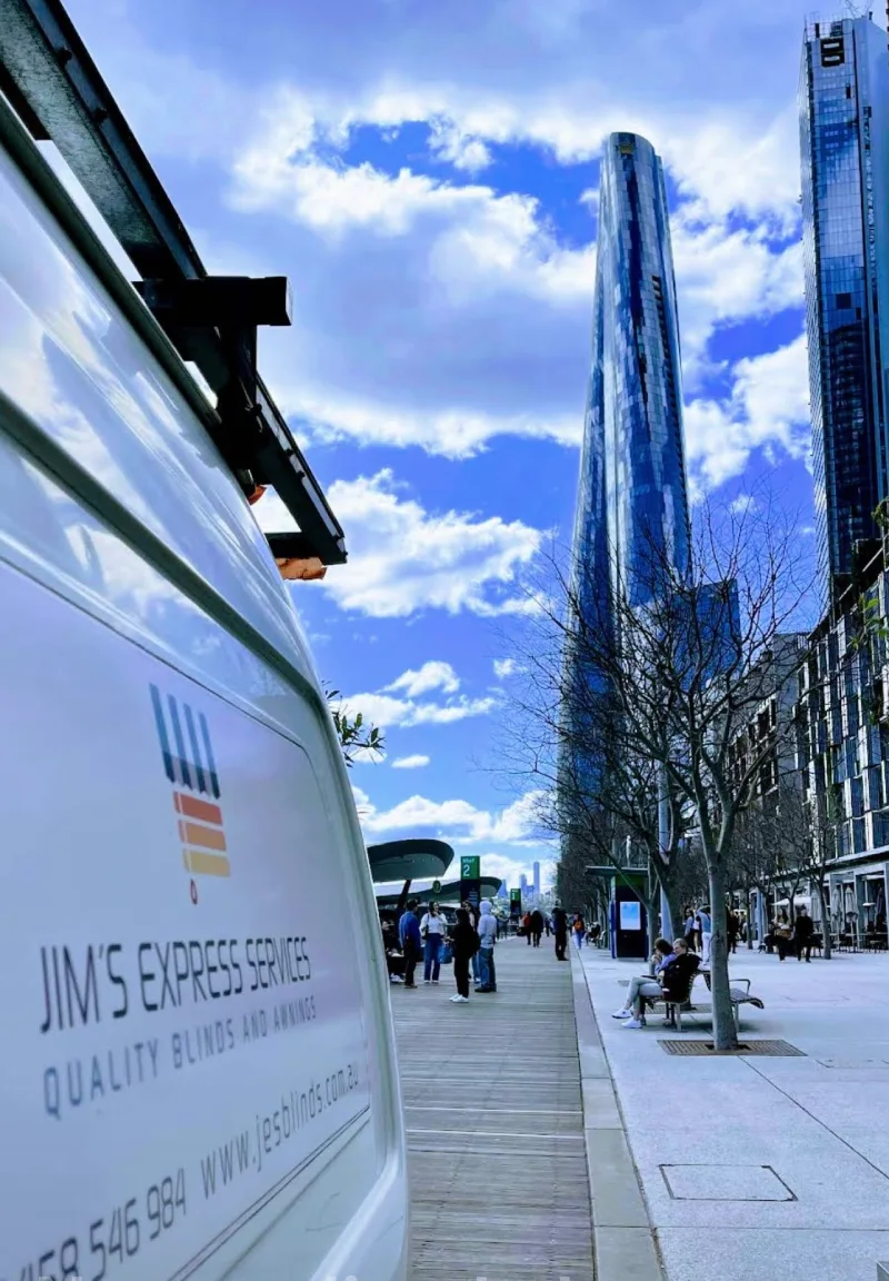 Jim's Express Services Van