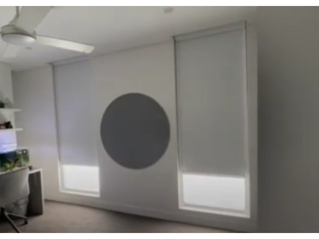 Interior Blinds Ziptrak®, Pitch Black in seconds